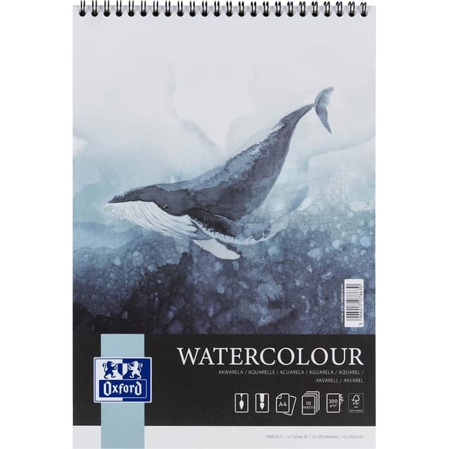 OXFORD Aquarellblock Watercolour DIN A4 300 g/m², 1 St.
