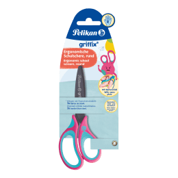 Pelikan Kinderschere griffix® rosa-blau 14,0 cm