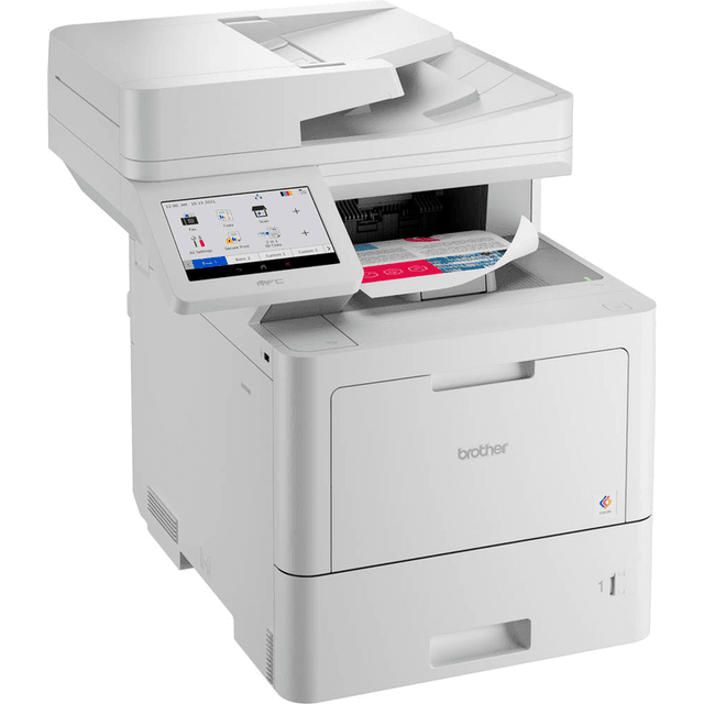 brother MFC-L9630CDN 4 in 1 Farblaser-Multifunktionsdrucker grau