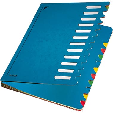 Leitz Ordnungsmappe Deskorganizer 12Fächer bl