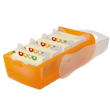 HAN Karteikasten CROCO DIN A8 PP or transluzent