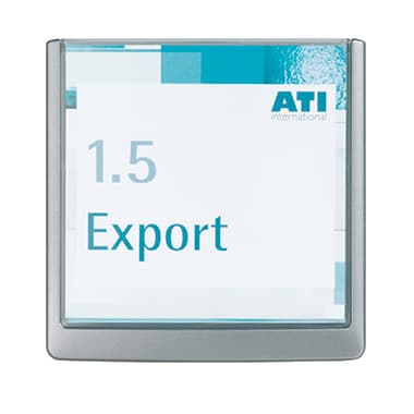 Durable Türschild CLICK SIGN 149x148,5mm graphit