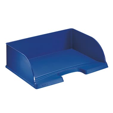 Leitz Briefablage Jumbo Plus DIN A4 quer PS blau