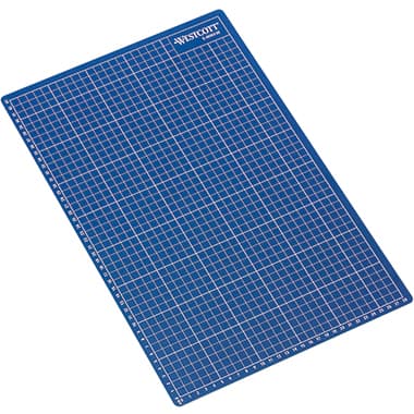 Westcott Schneidematte DIN A3 45x0,3x30cm Vorderseite bl