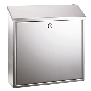 Alco Briefkästen ed Abdeck ung oben 36x36x10cm ROSTFREI