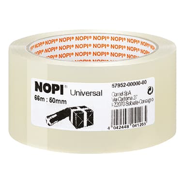 Nopi Packband 50mmx66m transparent