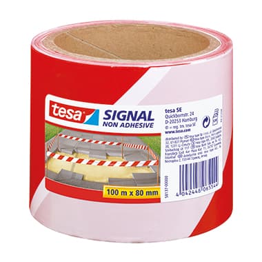 tesa Absperrband Signal 80mmx100m rt/ws