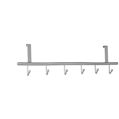 Alco Türgarderobe 17x6,8x60cm Metall silber