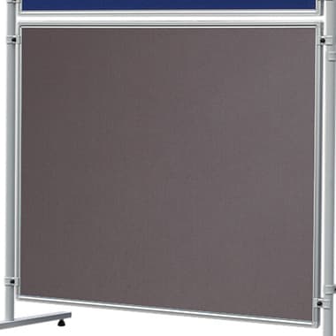 Franken Stellwand-Tafel 150x120cm beids. Filz gr