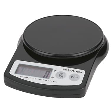 Maul Briefwaage MAULalpha max. 2kg Kunststoff sw