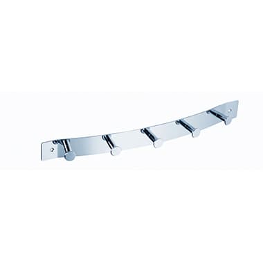 Alco Garderobenleiste 5Haken 40,5x3,8x6cm verchromt