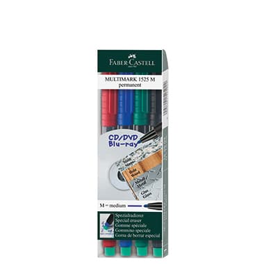 Faber Castell CD DVD-Marker MULTIMARK 1mm 4 St.