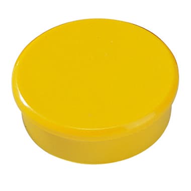 Dahle Haftmagnet 38mm gelb 10 St./Pack.