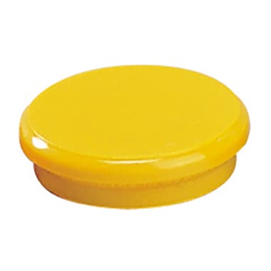 Dahle Haftmagnet 24mm gelb 10 St./Pack.