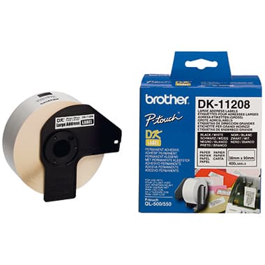 Brother Etikett 38x90mm ws 400 St./Rl.