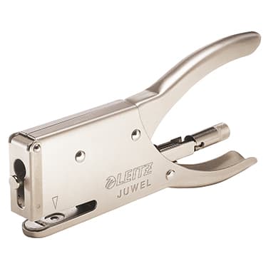 Leitz Heftzange Juwel max. 12Blatt Metall nickel