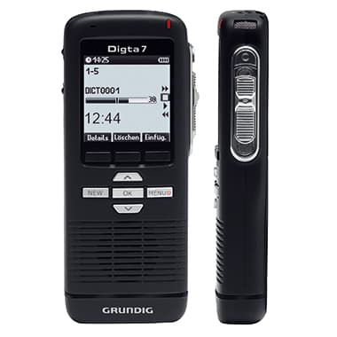 Grundig Handdiktiergerät Digta 7 Type 702 digital sw