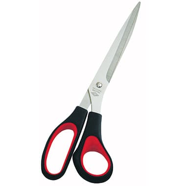Wedo Schere 25,5cm Edelstahl Softgriff sw/rt