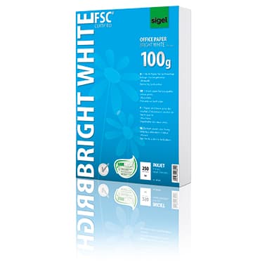 Sigel Inkjetpapier Bright White A4 IP 125 250Bl ws 100g