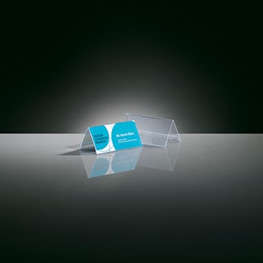 Sigel Tischaufsteller Dachform 95x42mm gk 10 St.