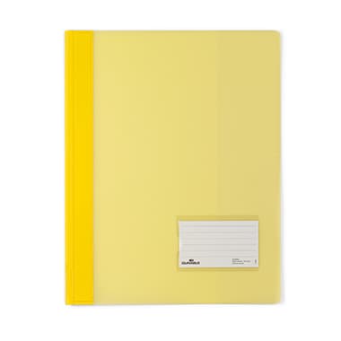Durable Schnellhefter DURALUX DIN A4 Hartfolie gelb