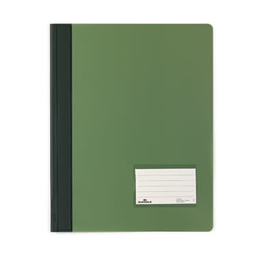 Durable Schnellhefter DURALUX DIN A4 Hartfolie grün