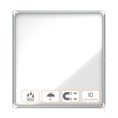Nobo Schaukasten 97,2x100x4,5cm 12xDIN A4 si