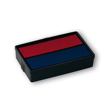 Colop Ersatz-Stempel-Kissen E10/2 für S160 rt/bl PA=2St