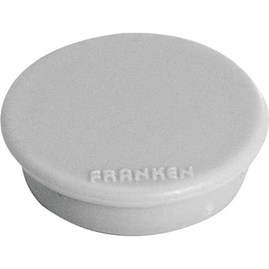 Franken Magnet rund 38mm grau 10 St./Pack.