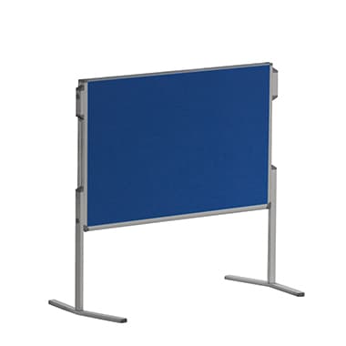 Franken Moderationstafel Pro 120x150cm Filz blau