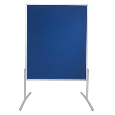 Franken Moderationstafel PRO 120x150cm Filz blau