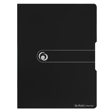 Herlitz Klemmbrettmappe DIN A4 Polyfoam sw