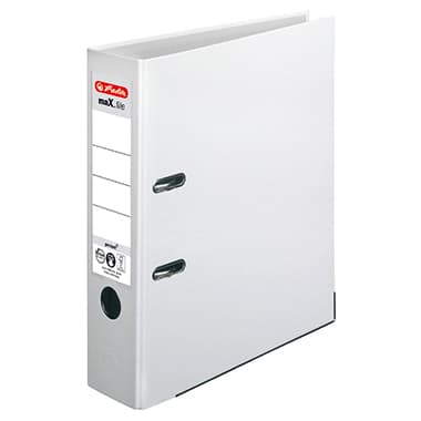 Herlitz Ordner maX.file protect DIN A4 80mm PP ws