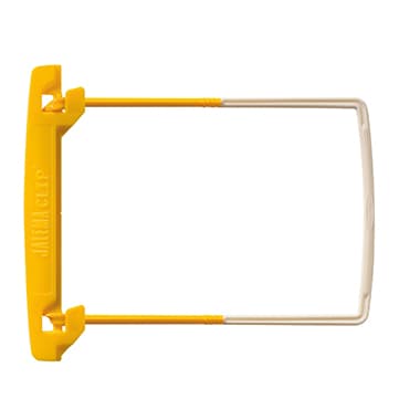 Jalema Abheftbügel gelb/weiß 100 St./Pack.