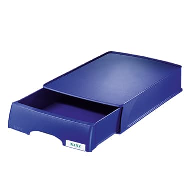 Leitz Briefablage Plus DIN A4 stapelbar PS bl