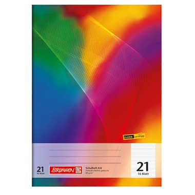 Brunnen Schulheft A4 Lin21 16Blatt liniert
