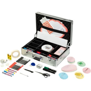 Legamaster Moderationskoffer Professional metall