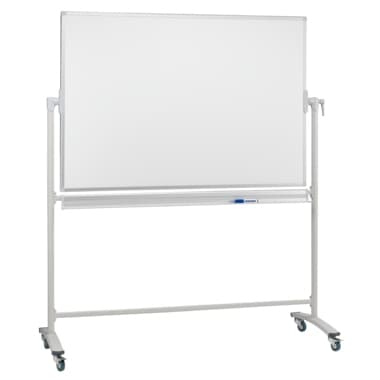 Franken Whiteboard 100x150cm drehbar lackiert ws
