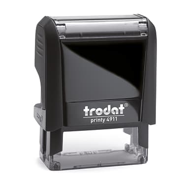 trodat Textstempel Print 4.0 38x14mm 4zlg Kissen sw