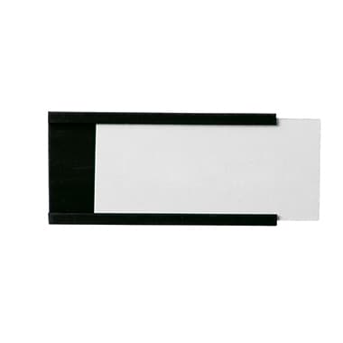 Legamaster Magnetschild 30x90mm sw 24 St.