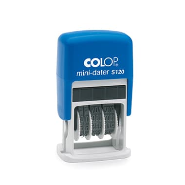 Colop Datumstempel mini- dater S120 1452000200 24mm bl