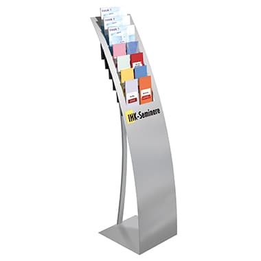 Kerkmann Prospektständer Varia 7Fächer 32x132x34cm si