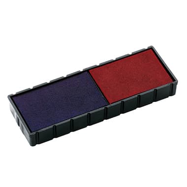 Colop Ersatzkissen E/12/2 blau/rot 2 St./Pack