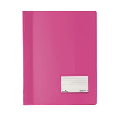 Durable Schnellhefter DURALUX A4 Hartfolie dk.rosa