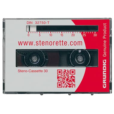 Grundig Diktierkassette Type 67 30min Steno 5 St.