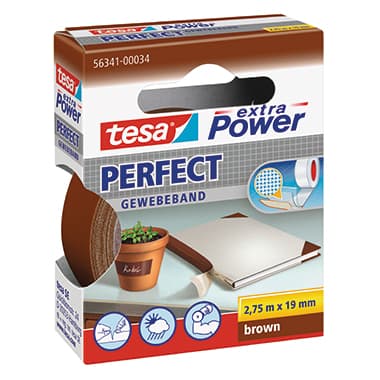 tesa Gewebeband Extra Power Perfect 19mmx2,75m br