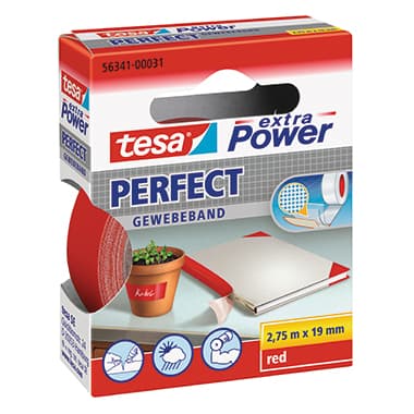 tesa Gewebeband Extra Power Perfect 19mmx2,75m rt