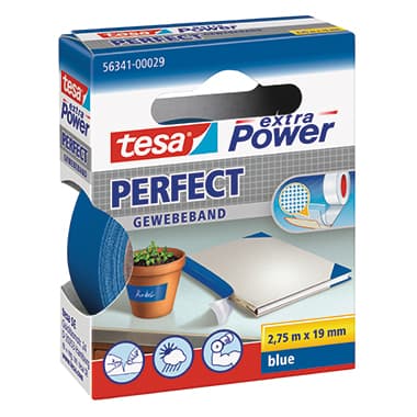 tesa Gewebeband Extra Power Perfect 19mmx2,75m bl