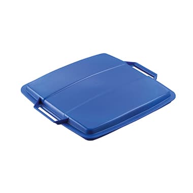 Durable Abfalleimer DURABIN FLIP 52x61x49cm gr/bl