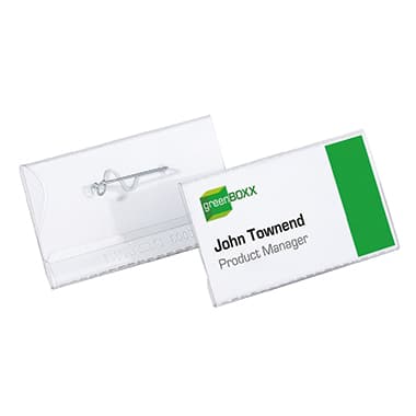 Durable Namensschild 40x75mm Kunststoff tr 100 St.